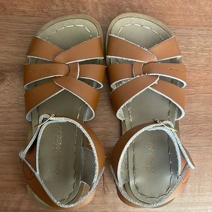 Toddler Leather Saltwater Sandals Size 11